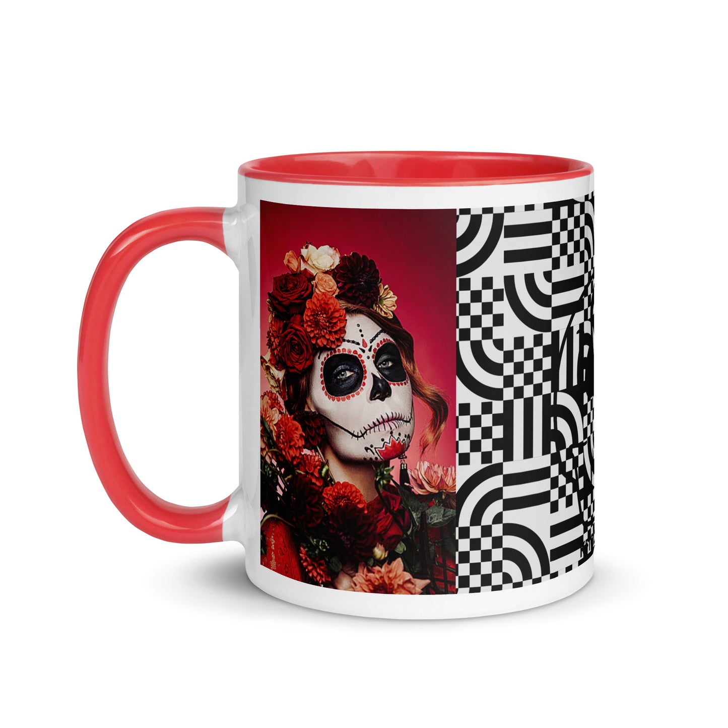 Mug à Intérieur Coloré *SKULL #15