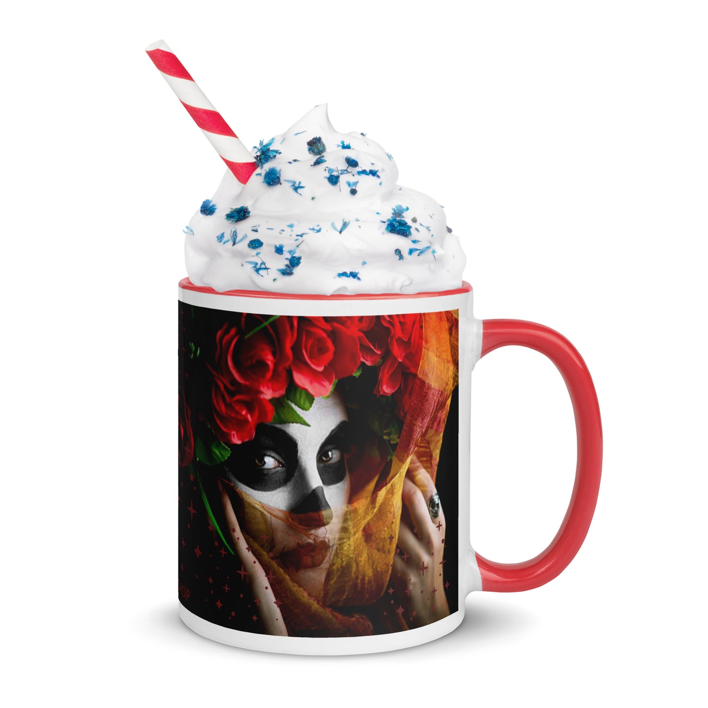Mug à Intérieur Coloré *SKULL #17