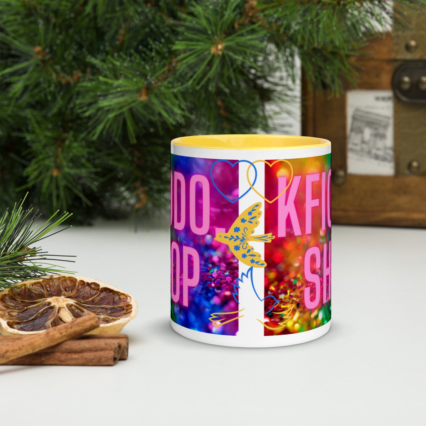 Mug à Intérieur Coloré