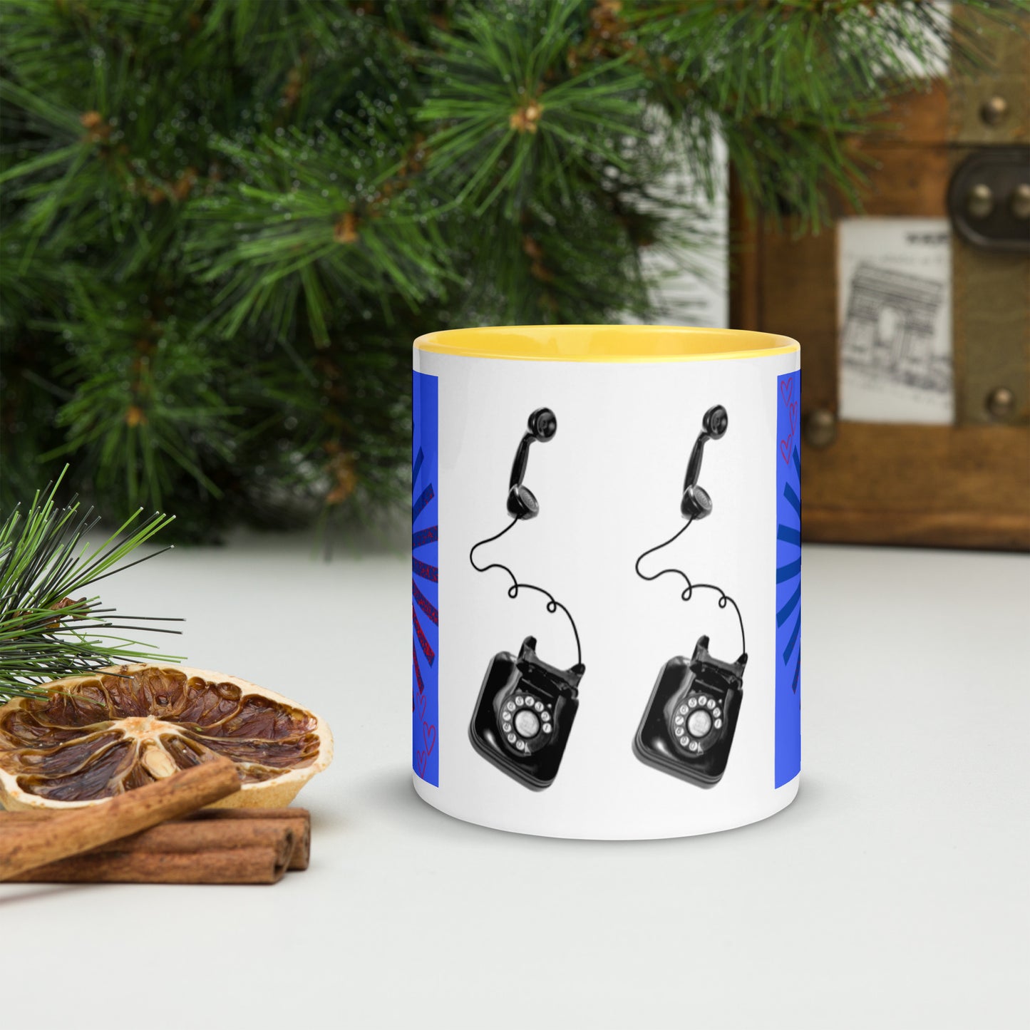 Mug *P à Intérieur Coloré