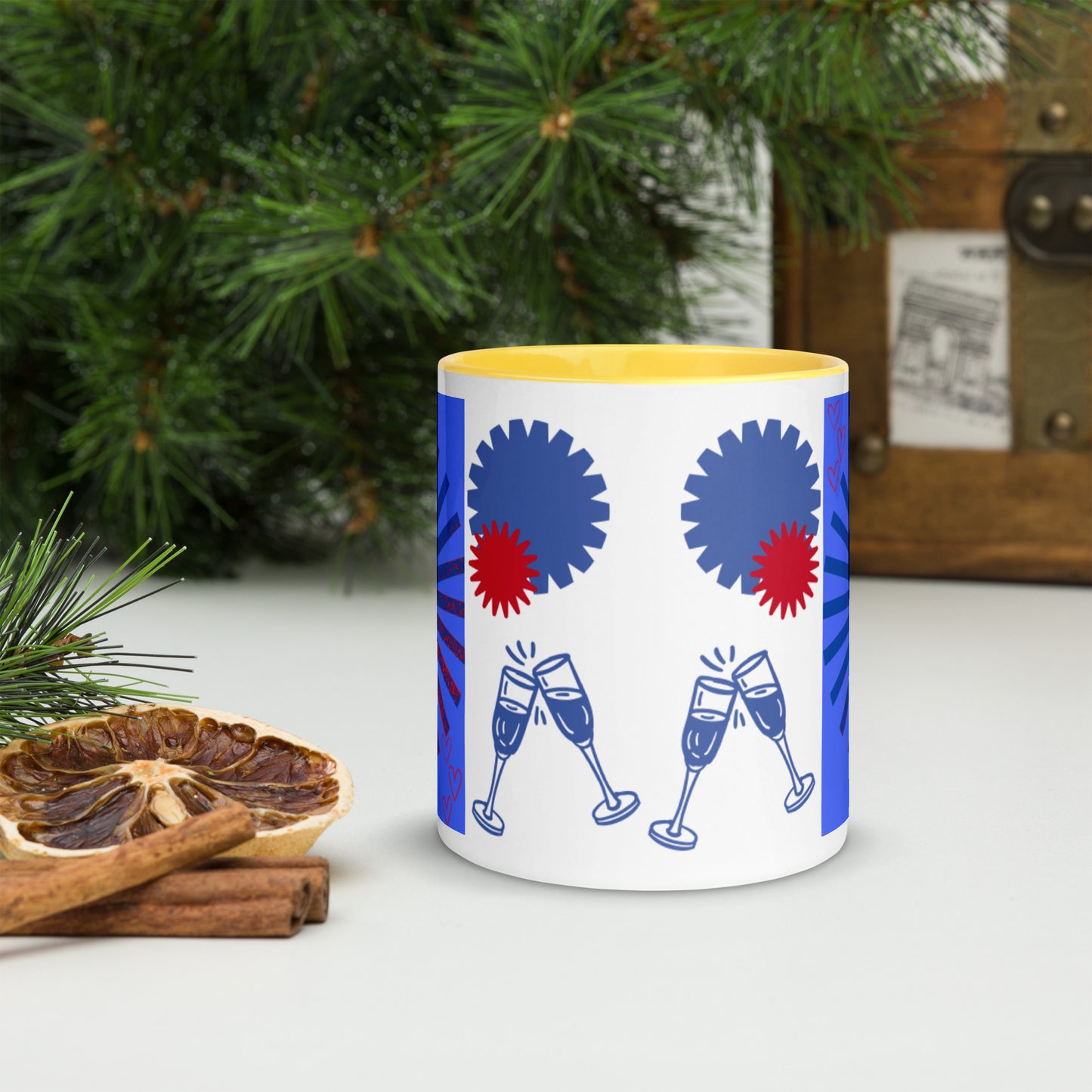 Mug *O à Intérieur Coloré