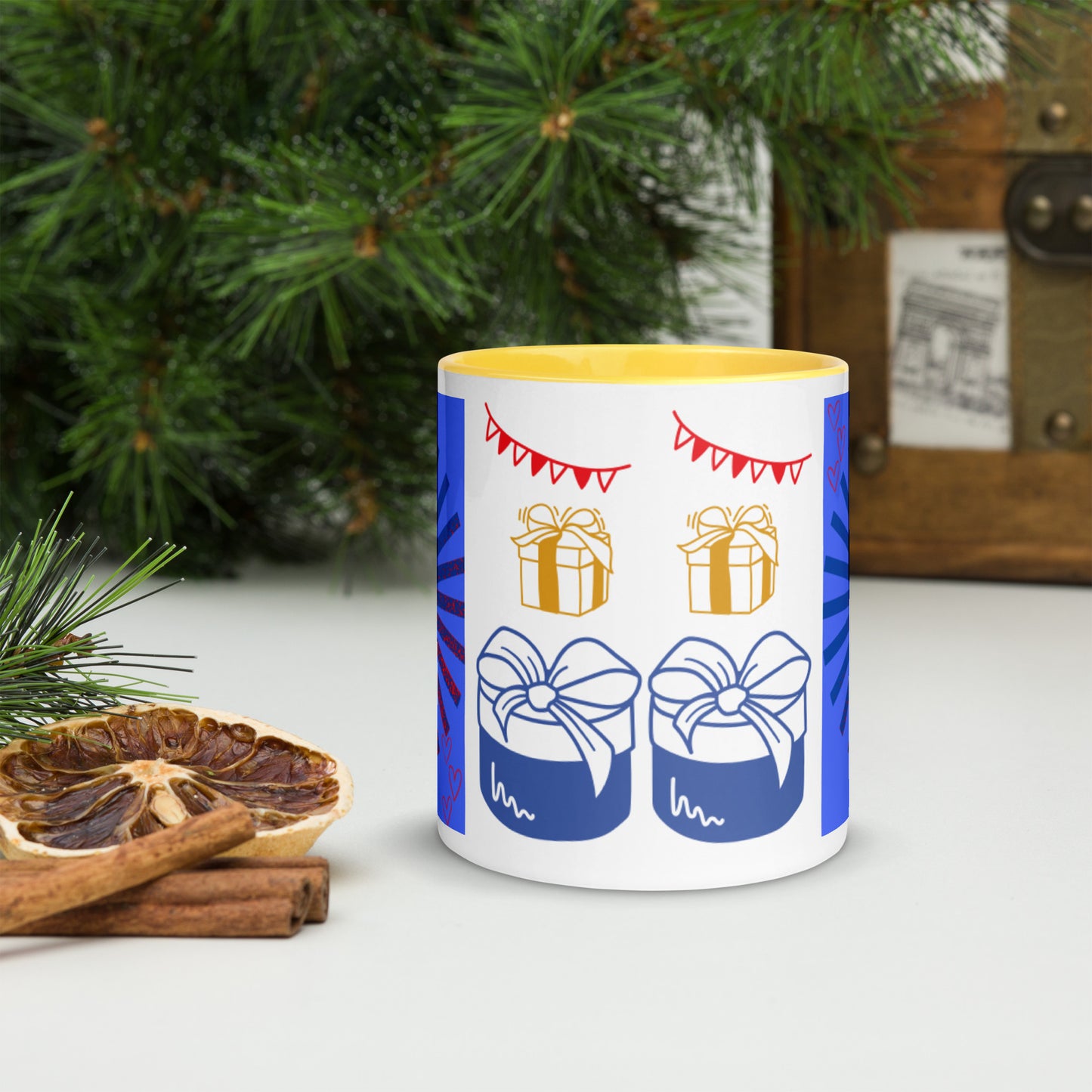 Mug *M à Intérieur Coloré