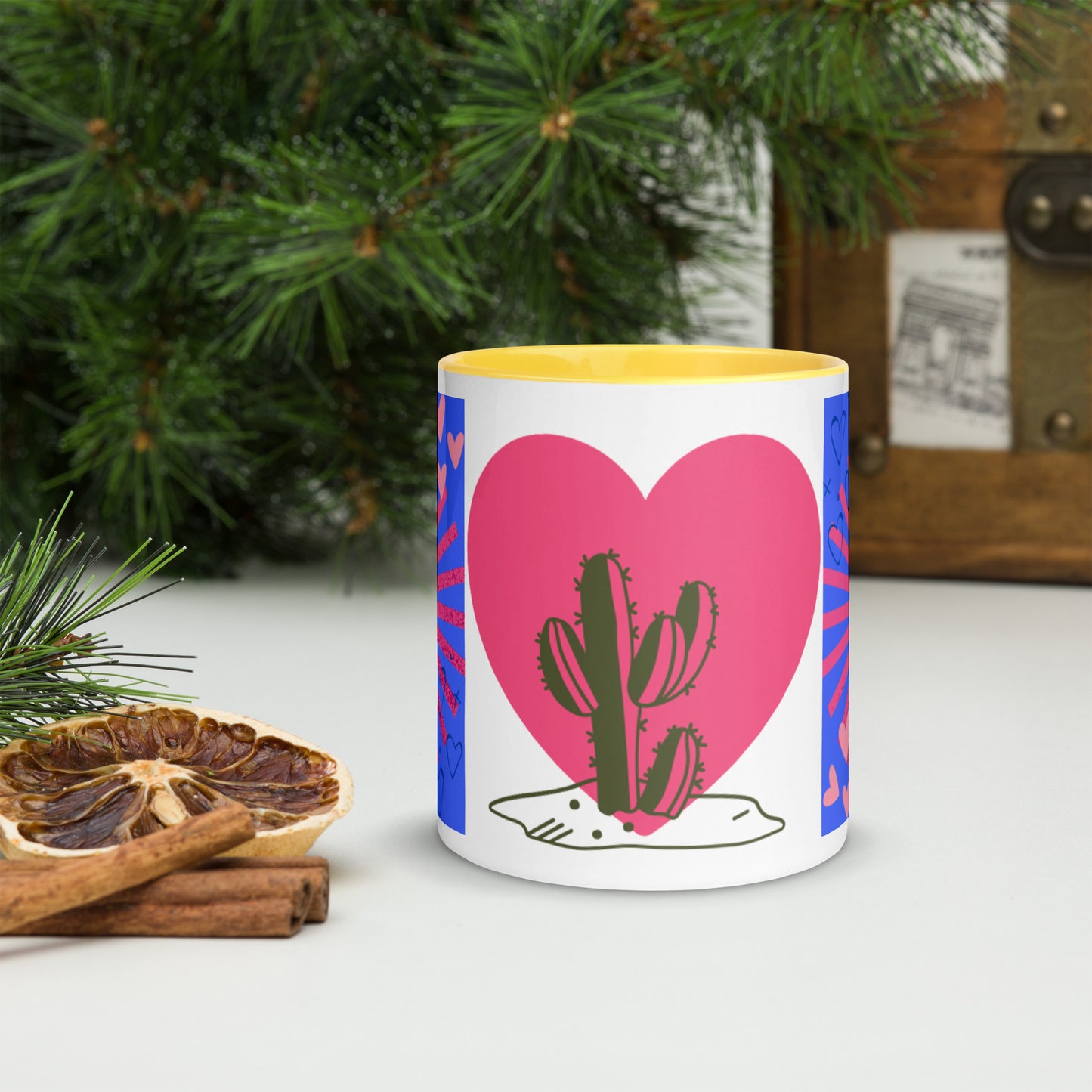 Mug *G* à Intérieur Coloré