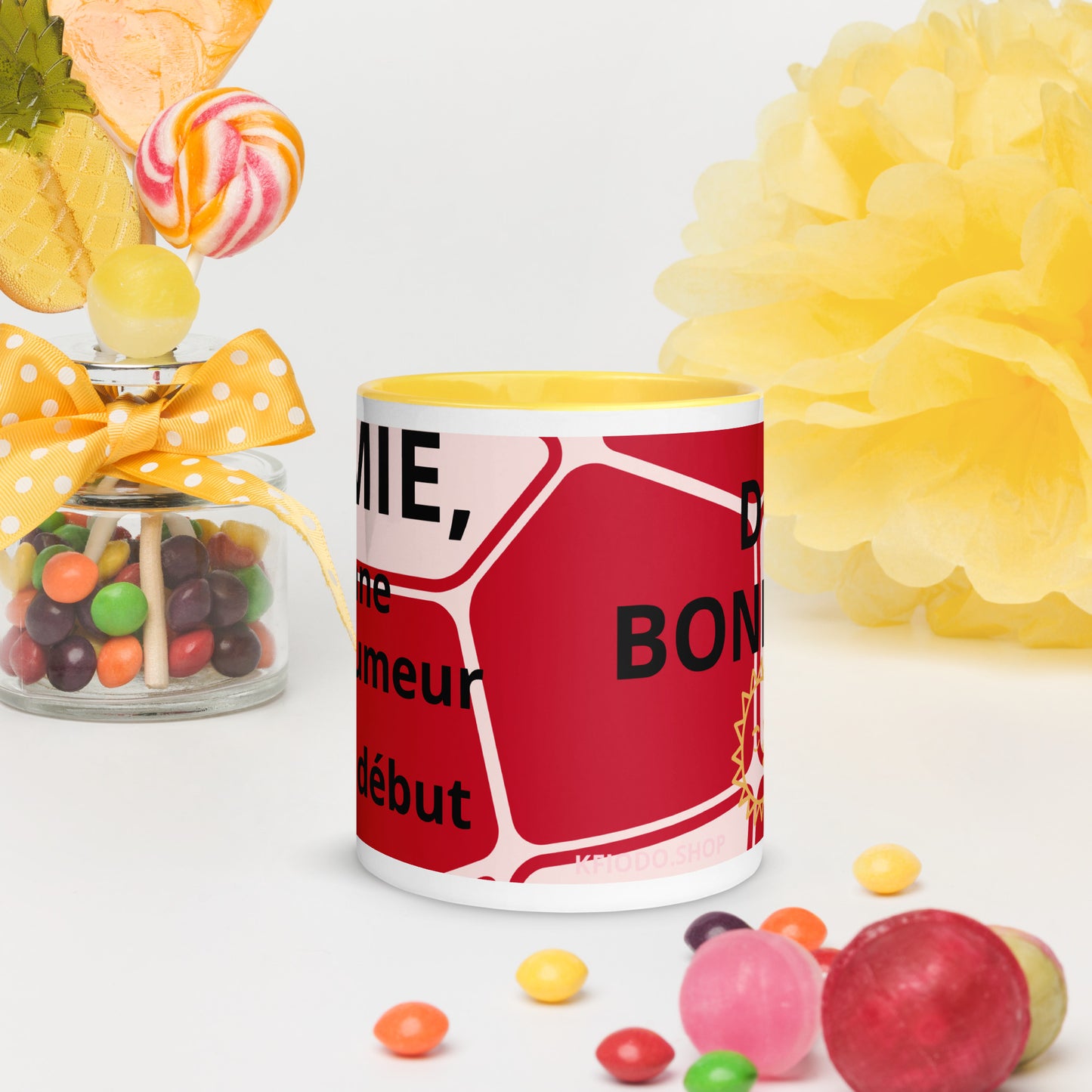 Mug à Intérieur Coloré *MAMIE #5