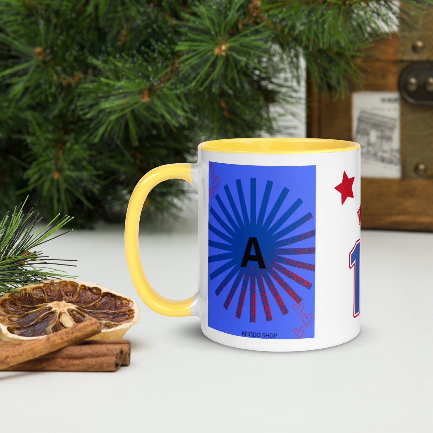 Mug *A à Intérieur Coloré