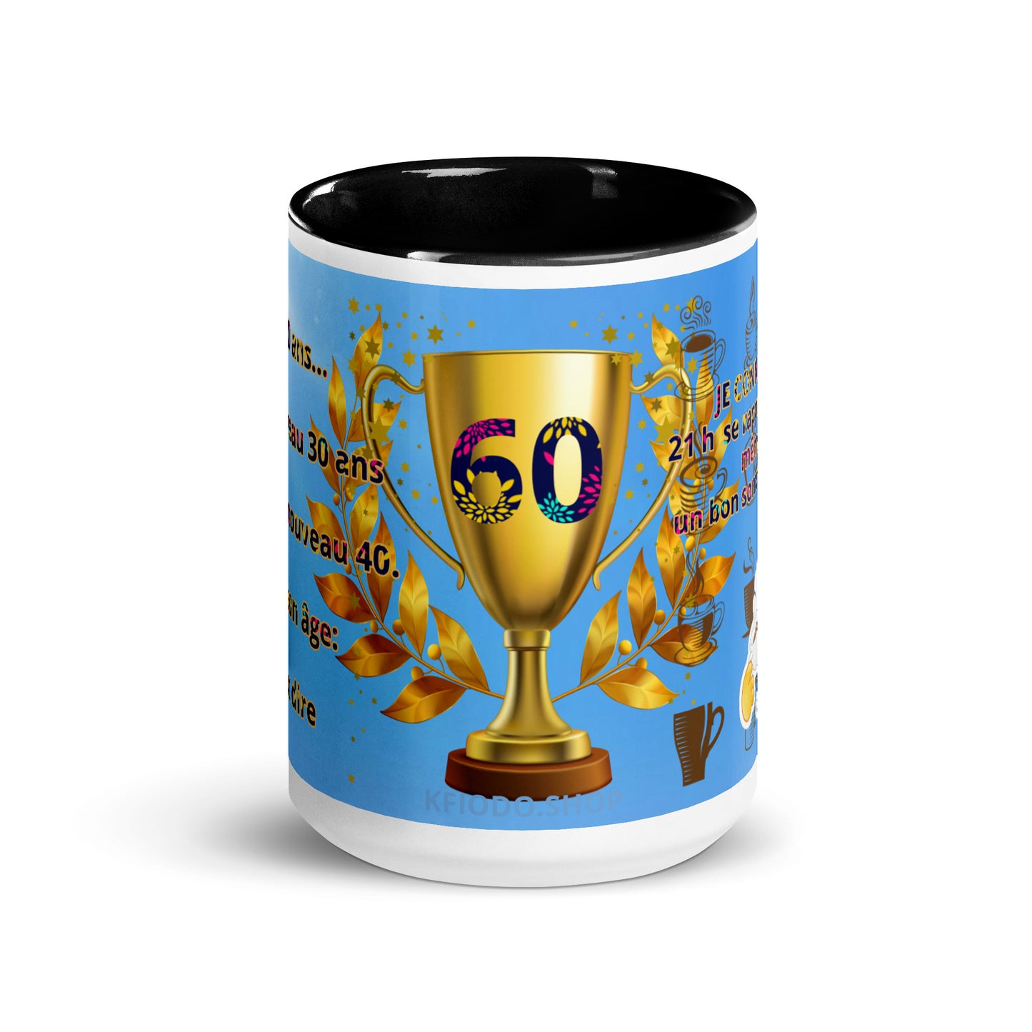 Mug à Intérieur Coloré-3 #60 KFIODO