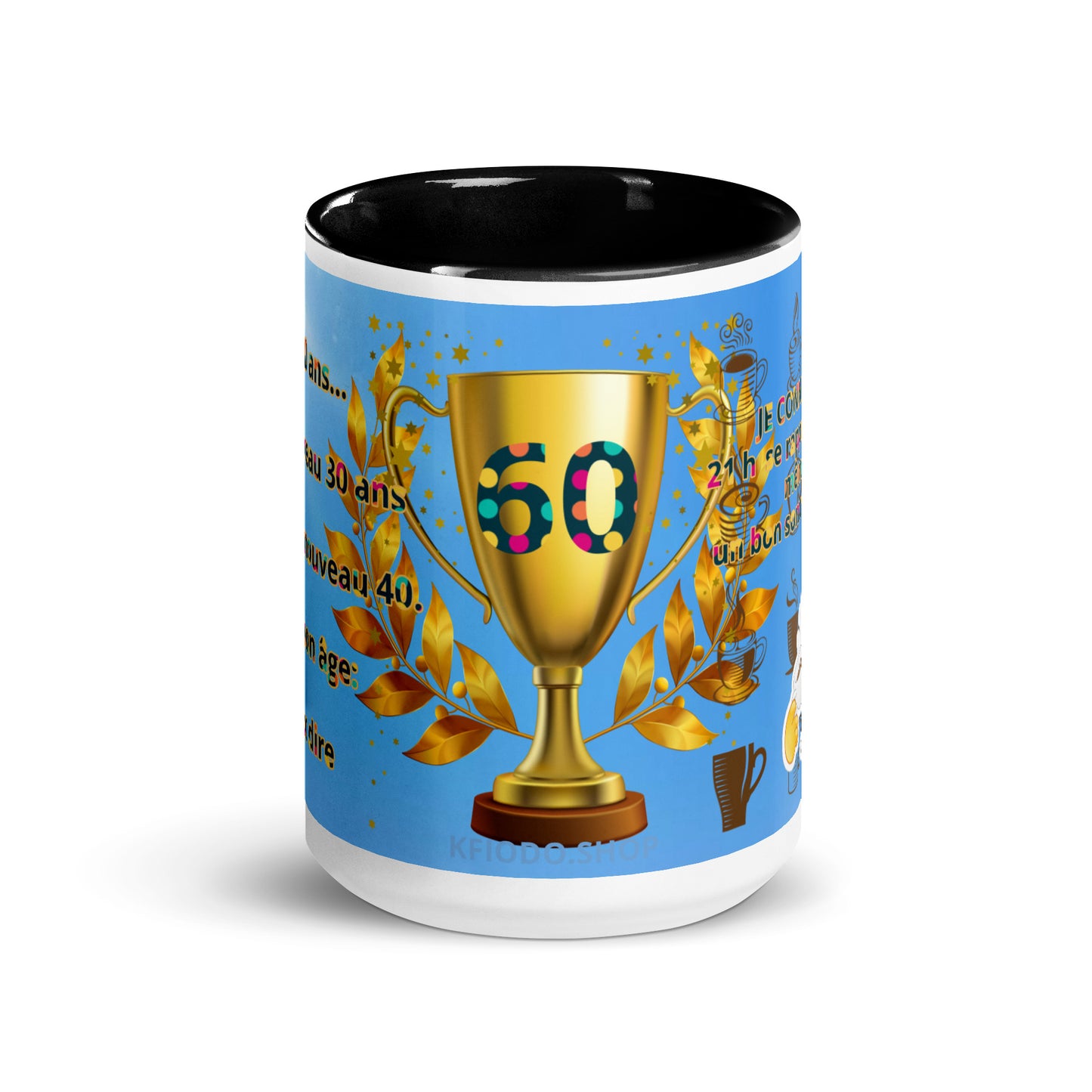 Mug à Intérieur Coloré-4 #60 KFIODO