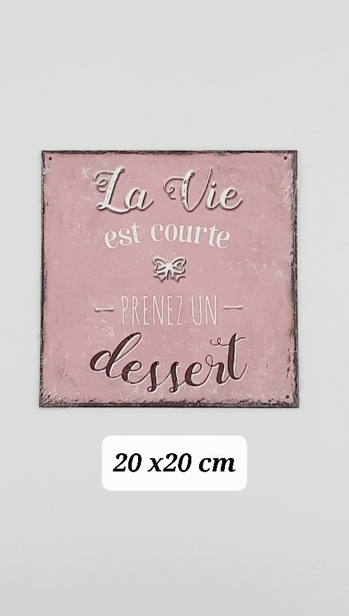 Plaque  de décoration