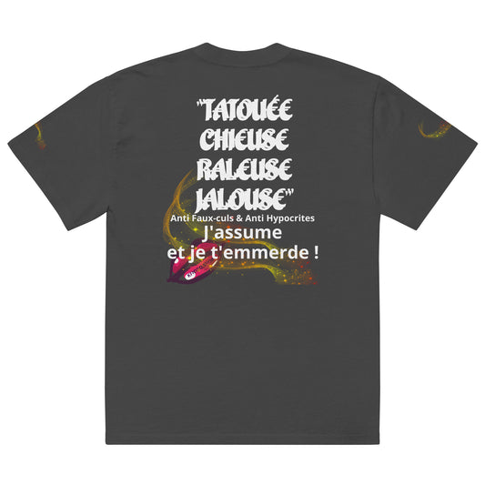 T-shirt oversize TATOUÉE #25 KFIODO