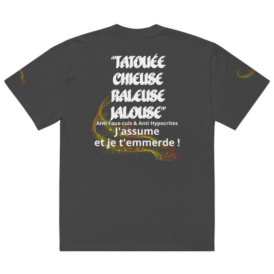 T-shirt oversize TATOUÉE #44 KFIODO