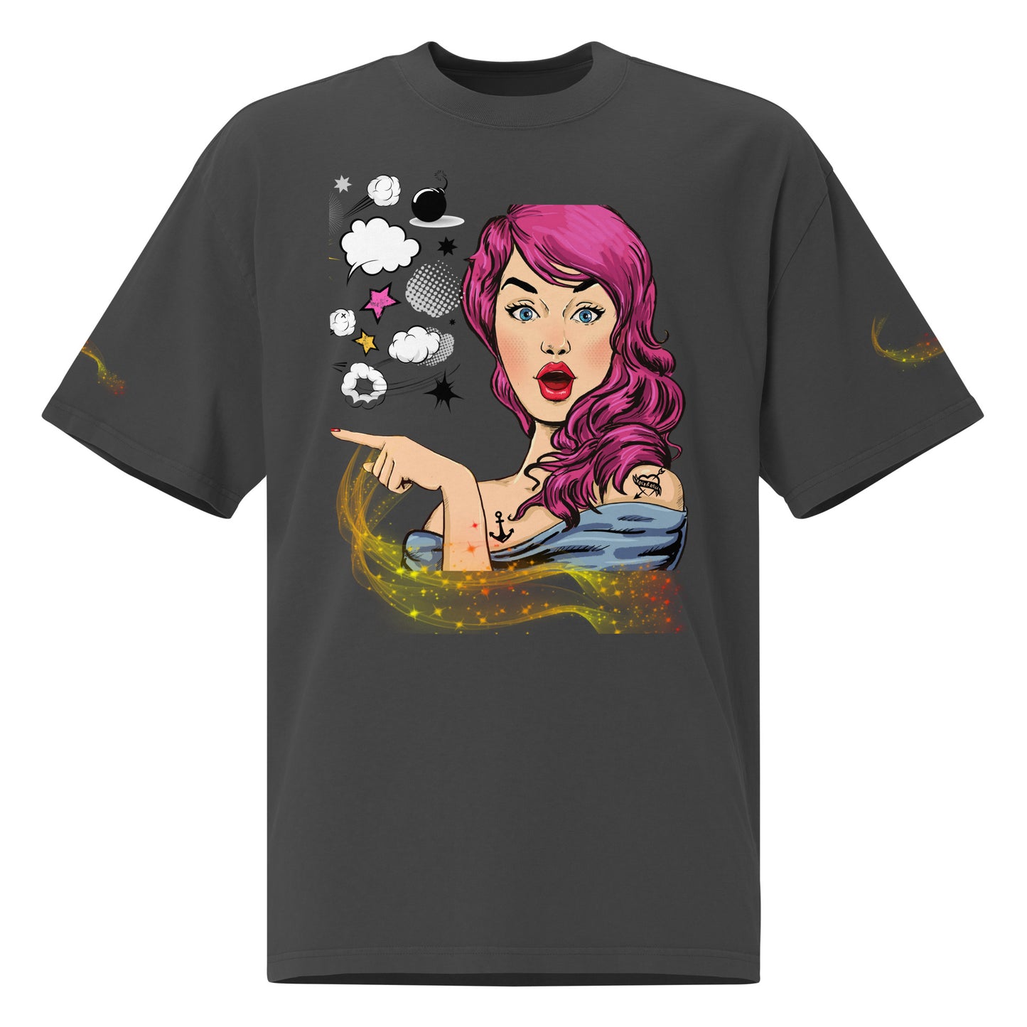 T-shirt oversize TATOUÉE #43 KFIODO