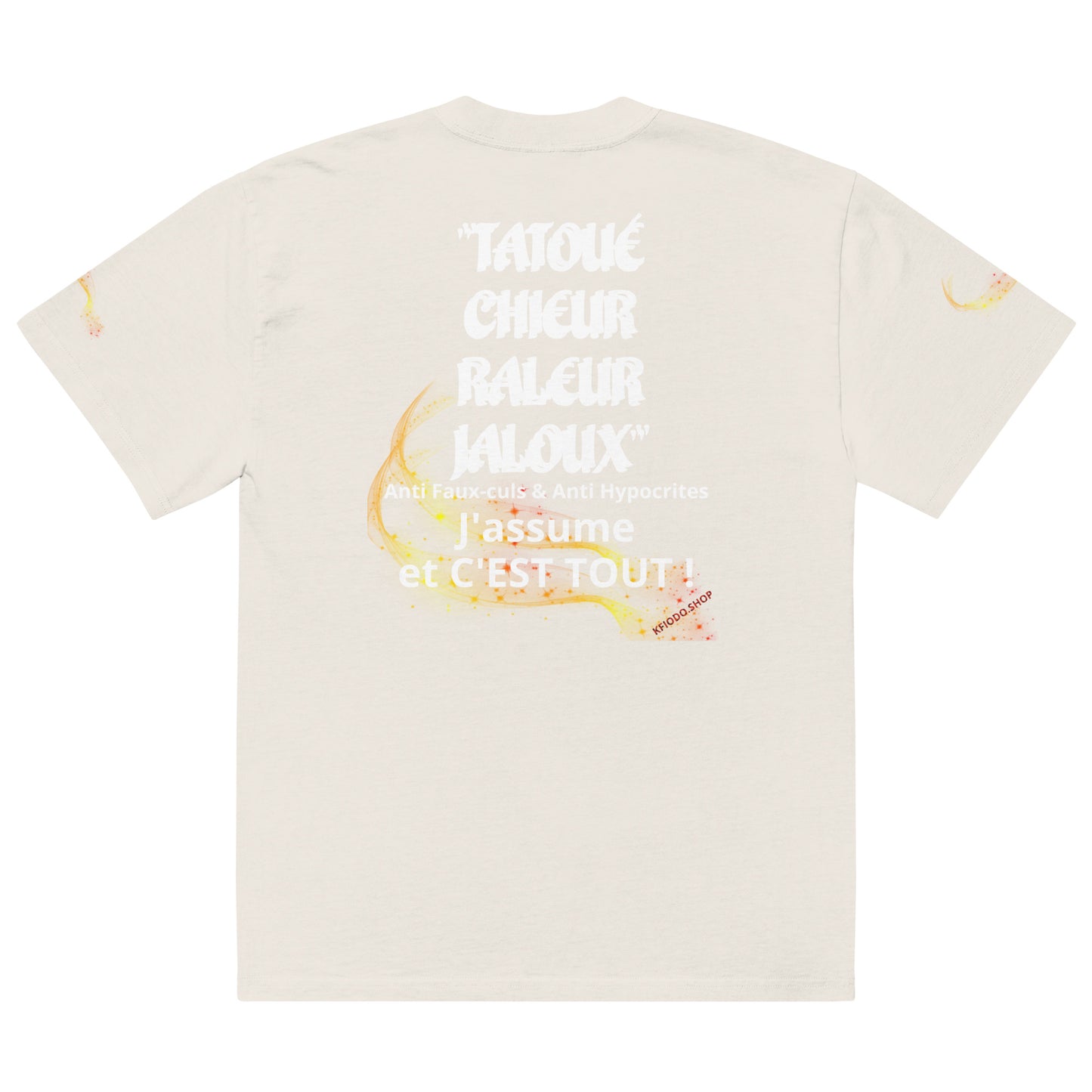 T-shirt oversize TATOUÉ #12 KFIODO