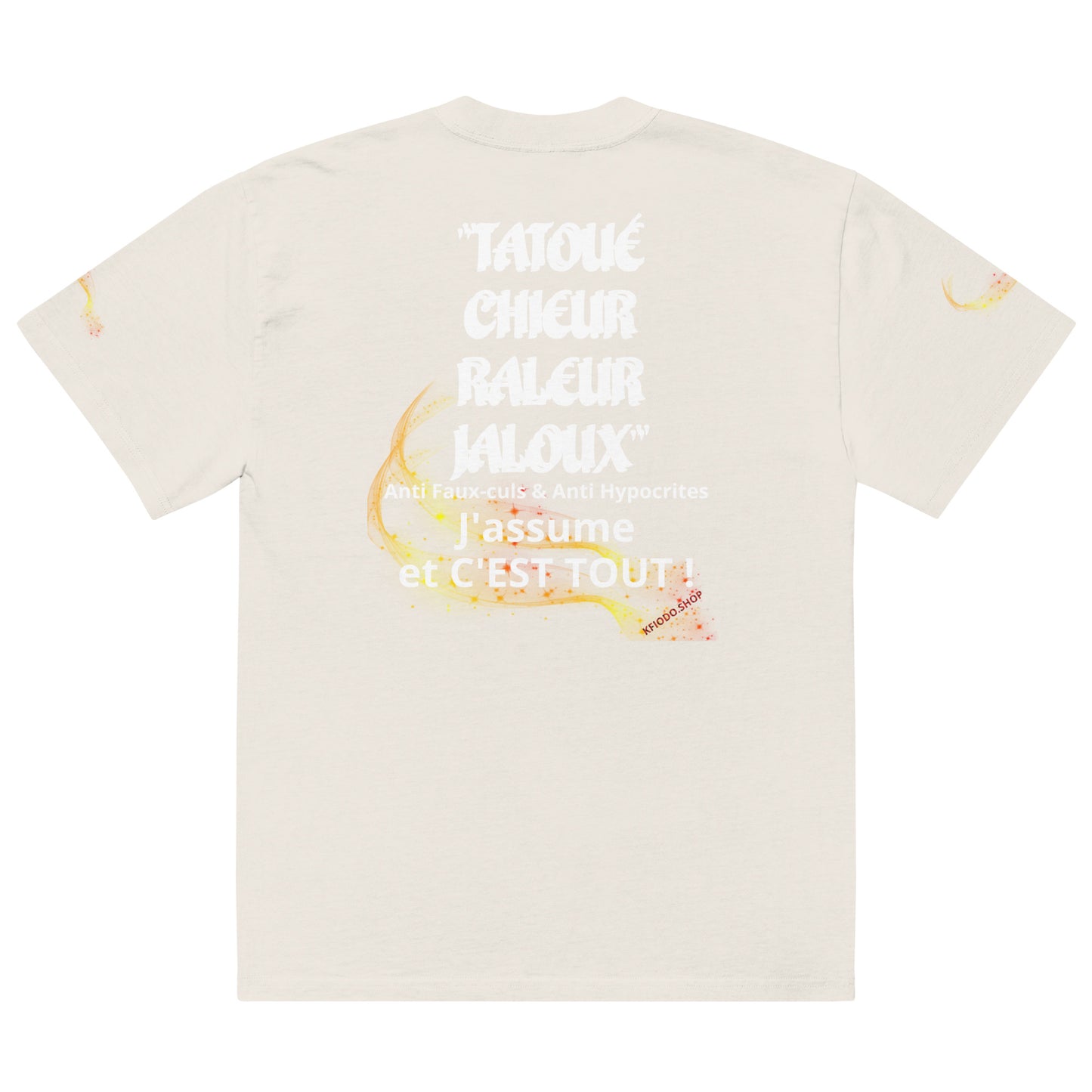 T-shirt oversize TATOUÉ #10 KFIODO