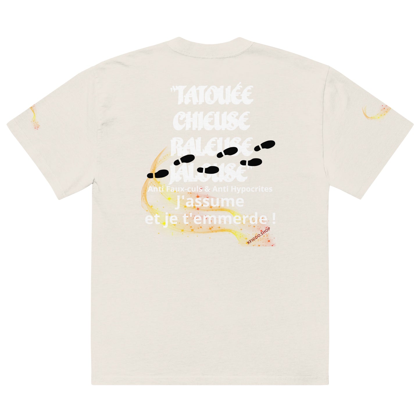 T-shirt oversize TATOUÉE #46 KFIODO