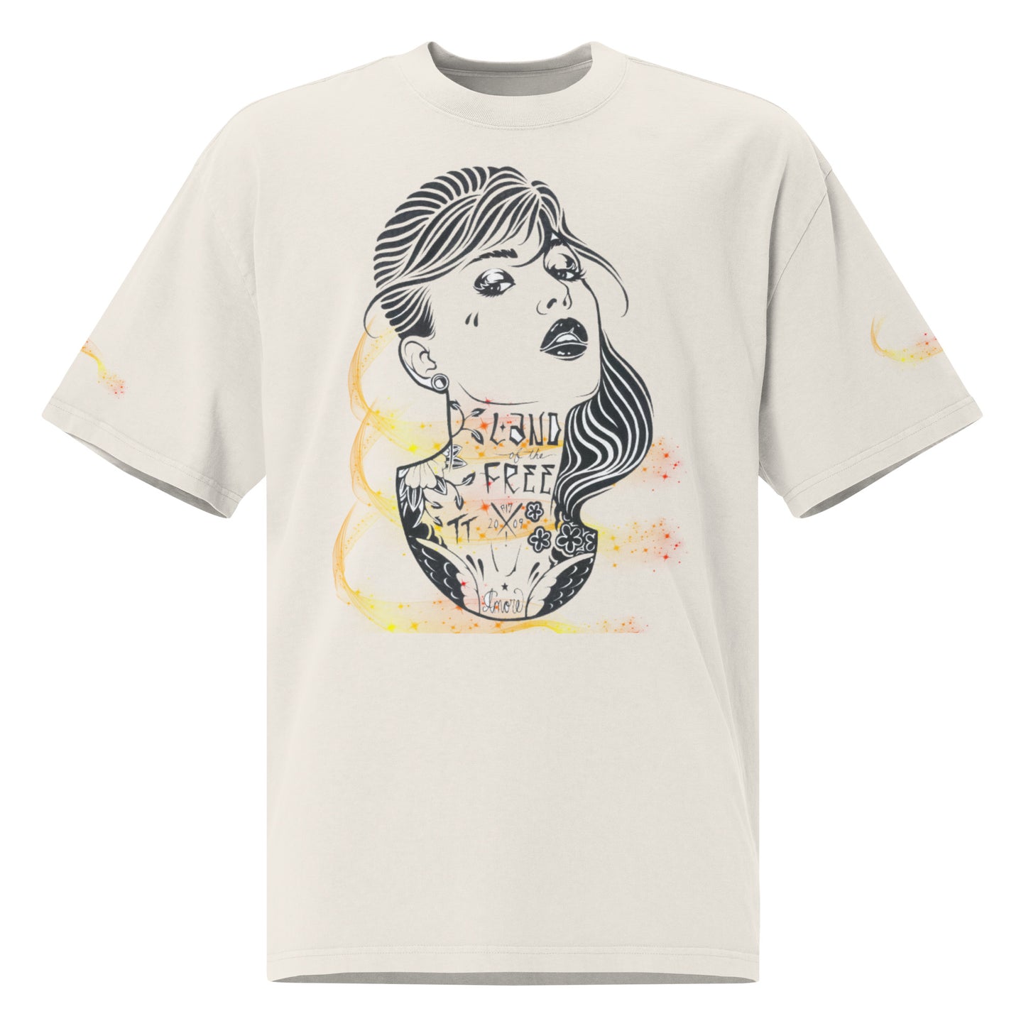 T-shirt oversize TATOUÉE #27 KFIODO