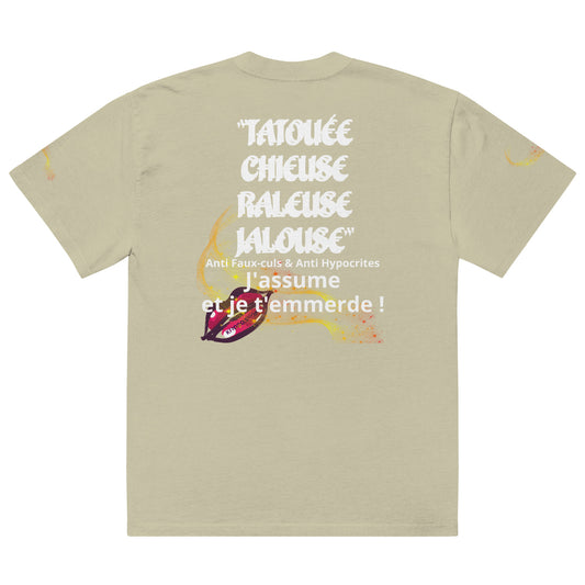 T-shirt oversize TATOUÉE #26 KFIODO