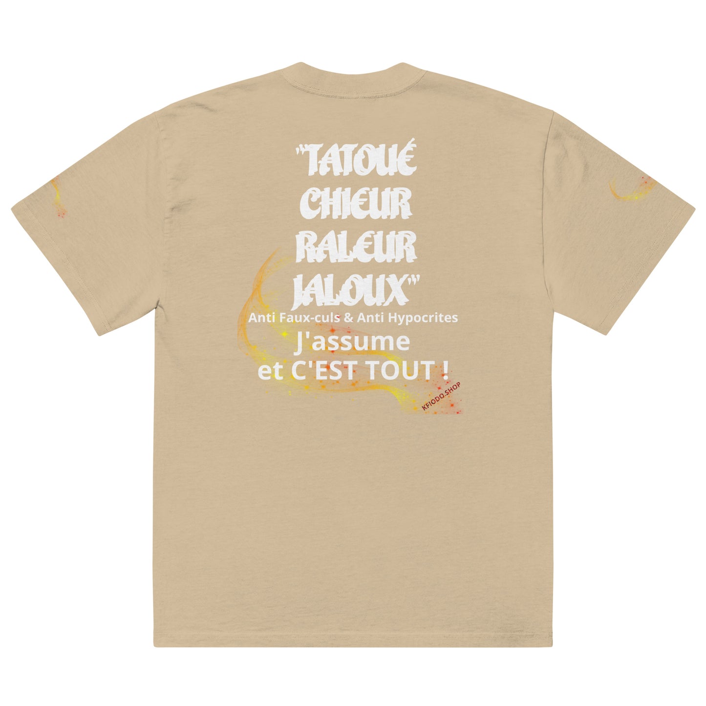 T-shirt oversize TATOUÉ #14 KFIODO