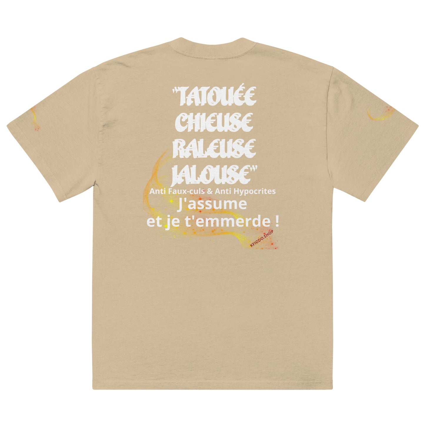 T-shirt oversize TATOUÉE #42 KFIODO