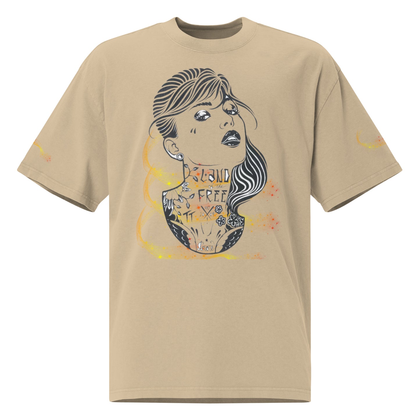 T-shirt oversize TATOUÉE #27 KFIODO