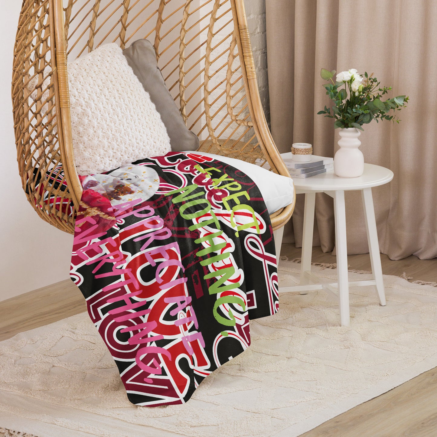 Couverture en Sherpa Betty *Noël #4 KFIODO.