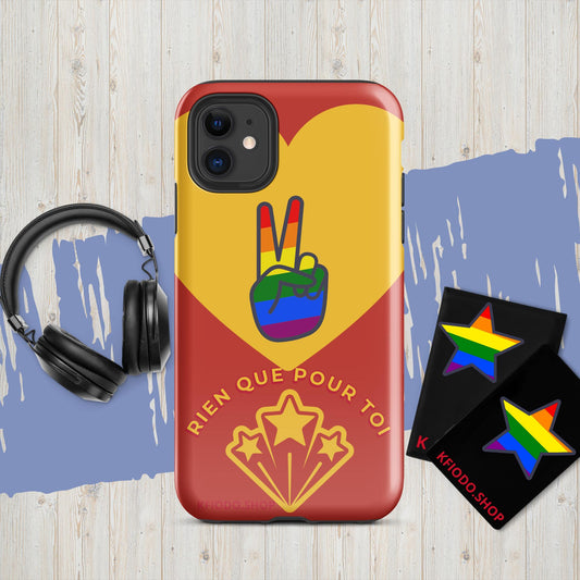 Coque iPhone® rigide LGBT 2