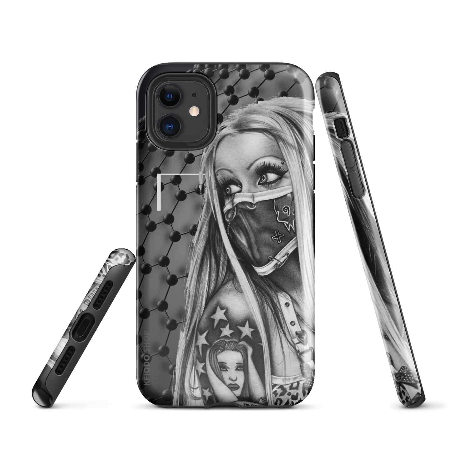 Coque d'iPhone® rigide #Rebelle 3