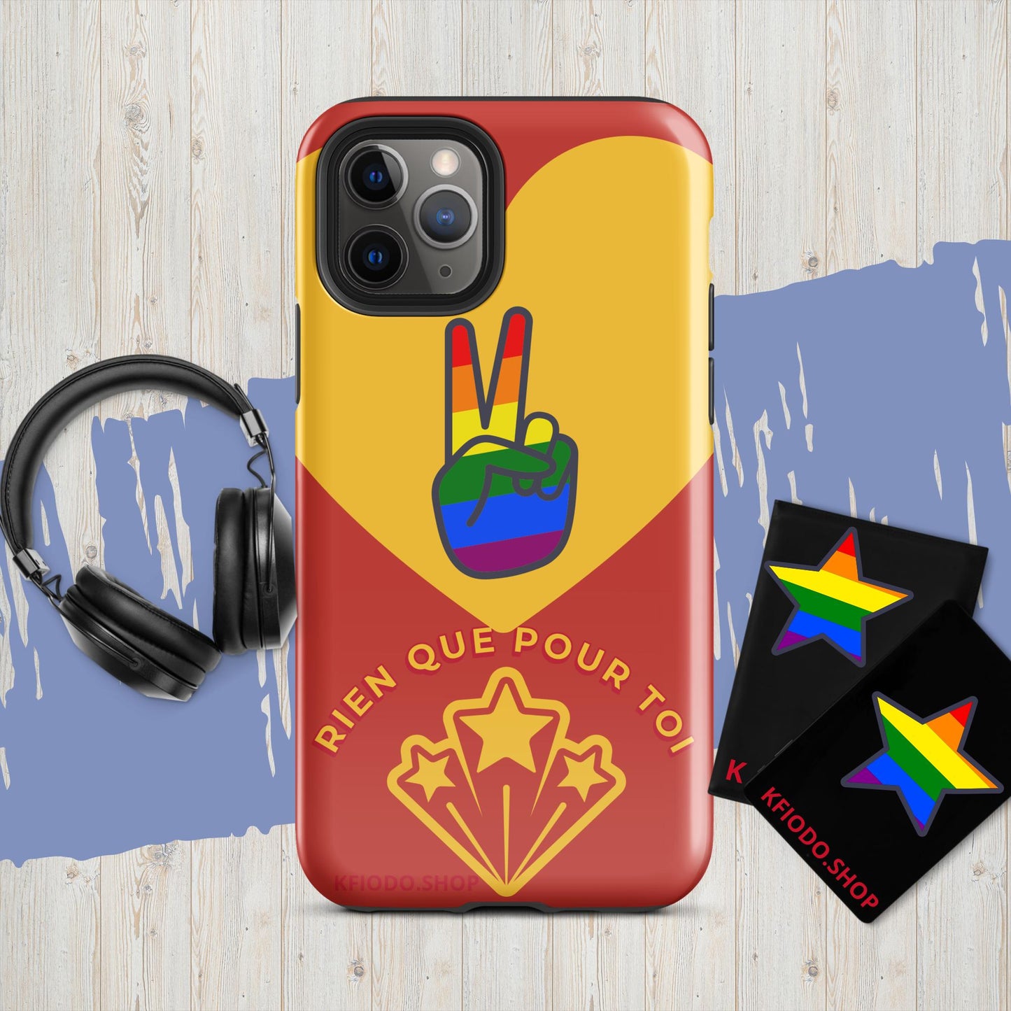 Coque iPhone® rigide LGBT 2