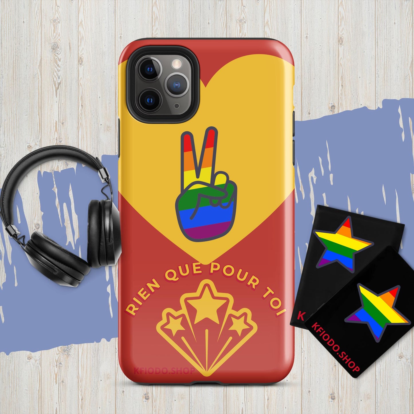 Coque iPhone® rigide LGBT 2