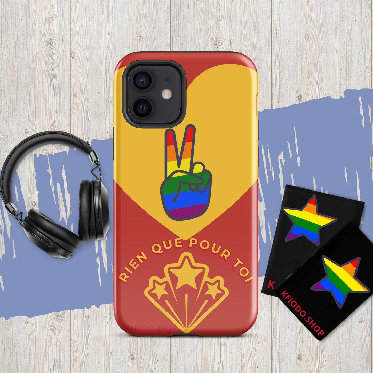 Coque iPhone® rigide LGBT 2