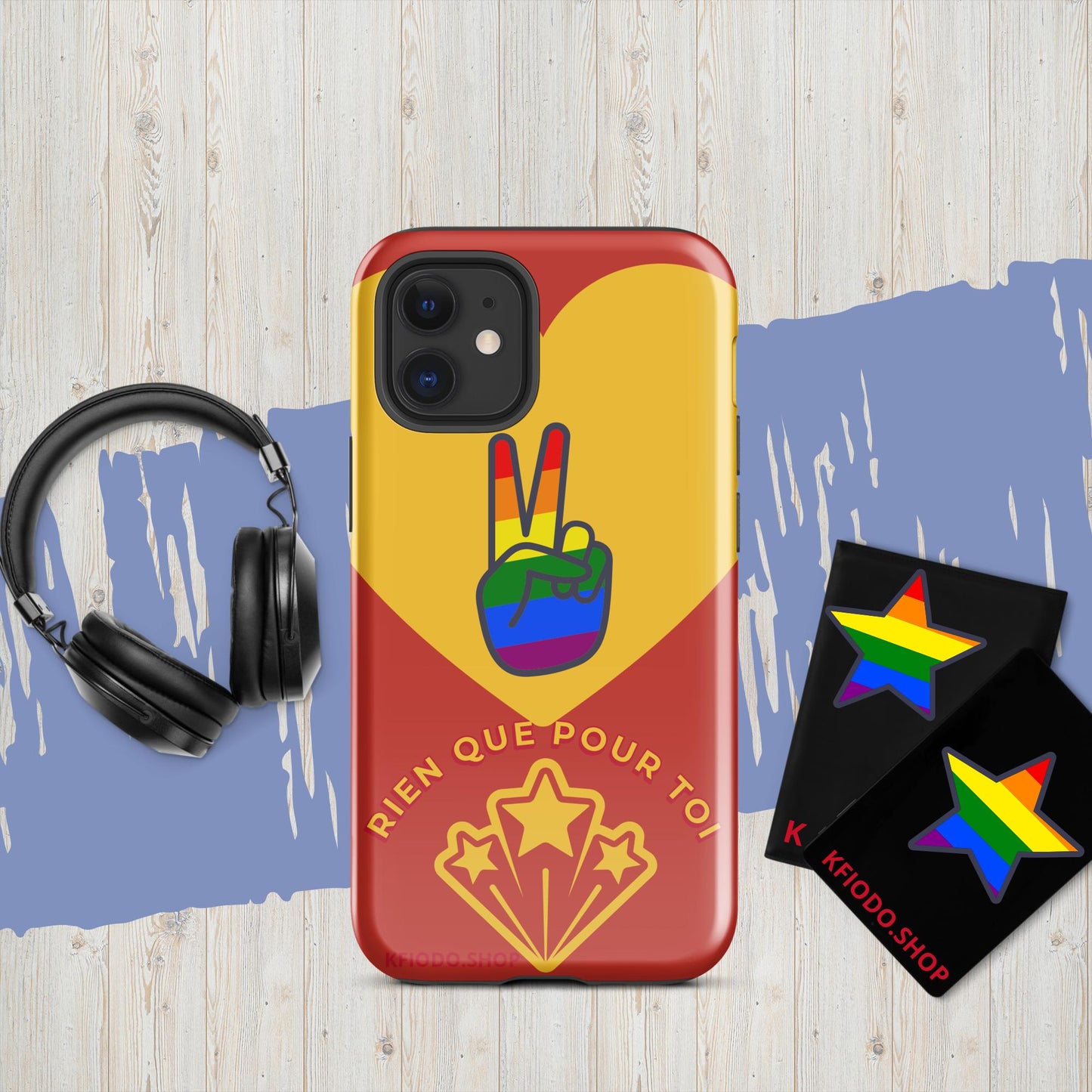 Coque iPhone® rigide LGBT 2