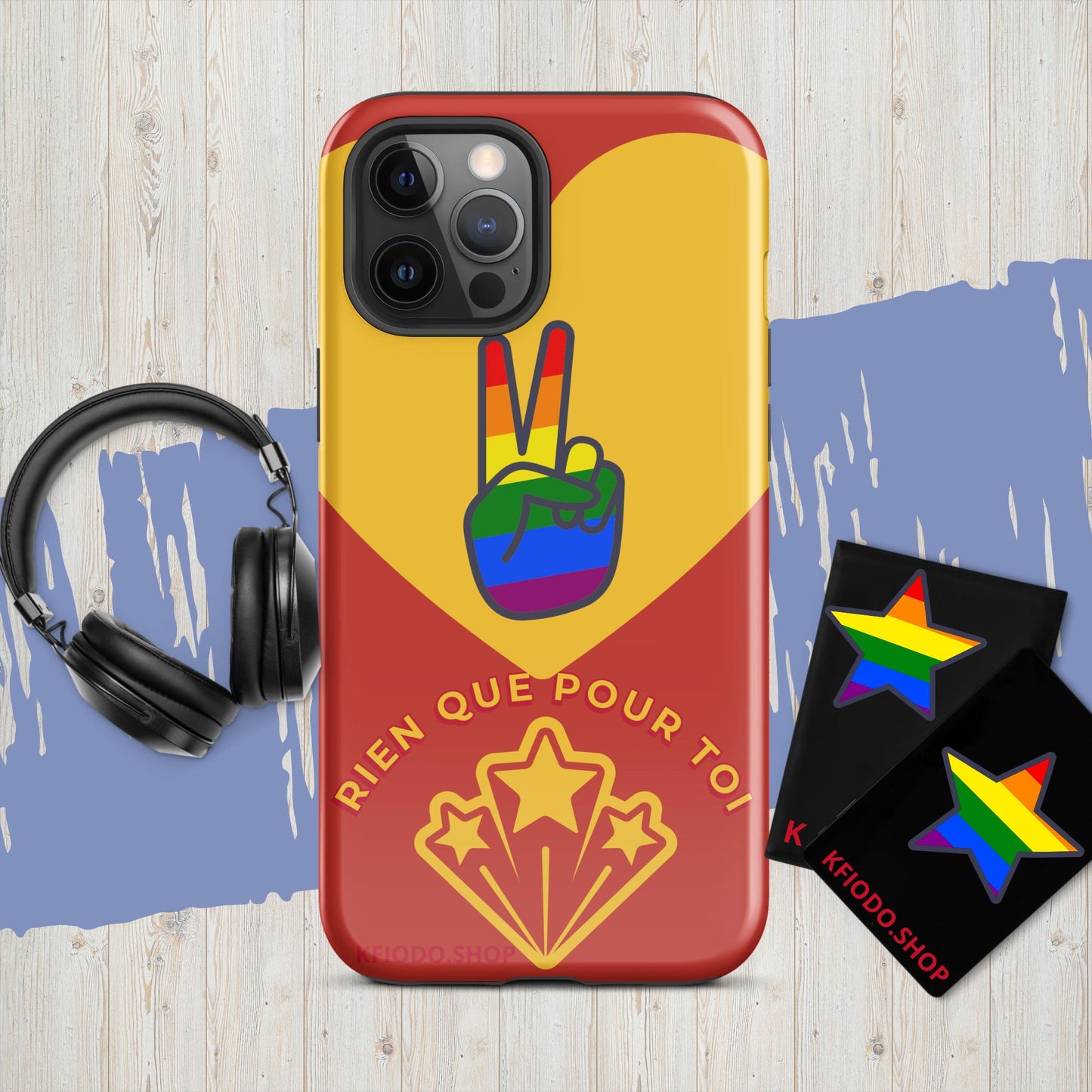 Coque iPhone® rigide LGBT 2