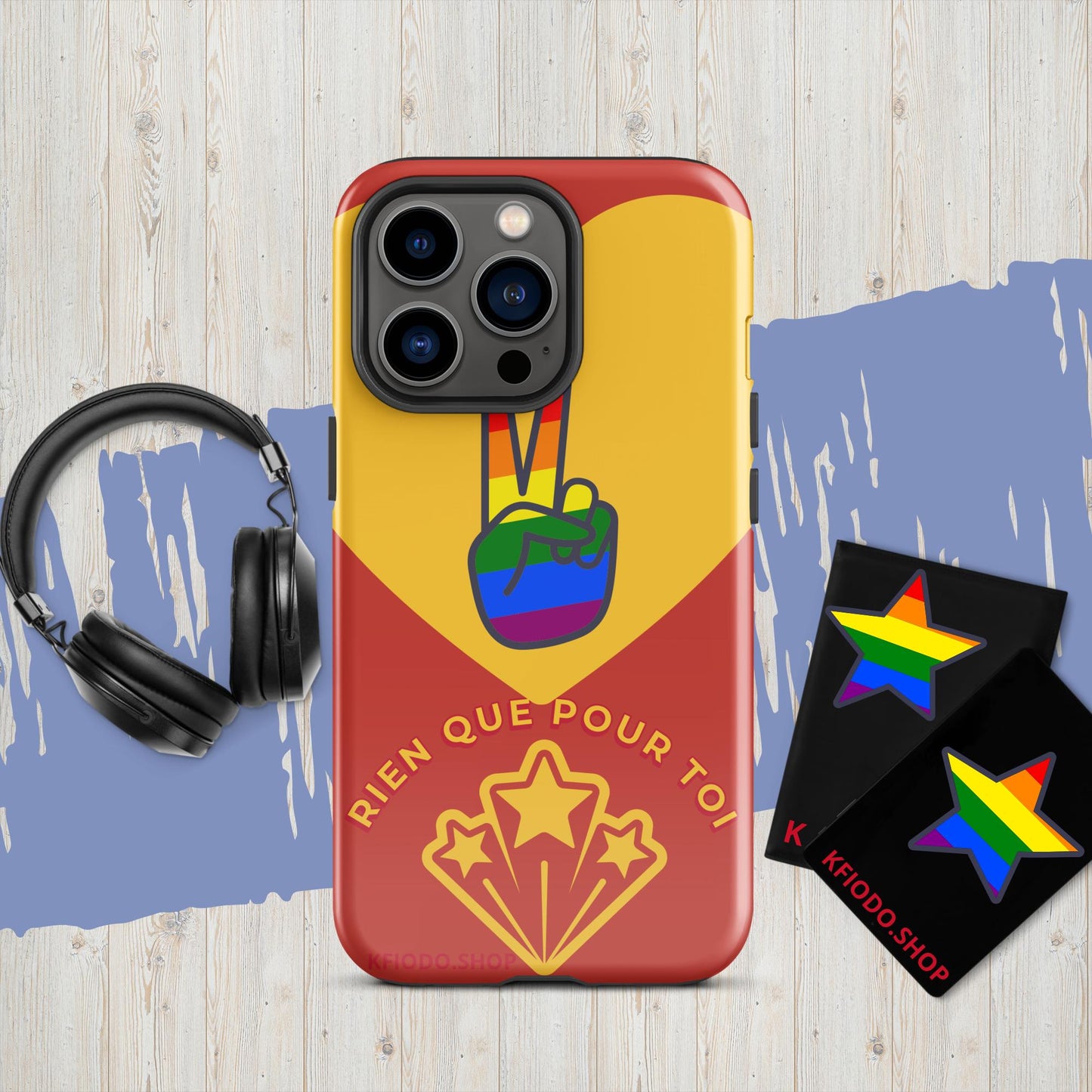 Coque iPhone® rigide LGBT 2