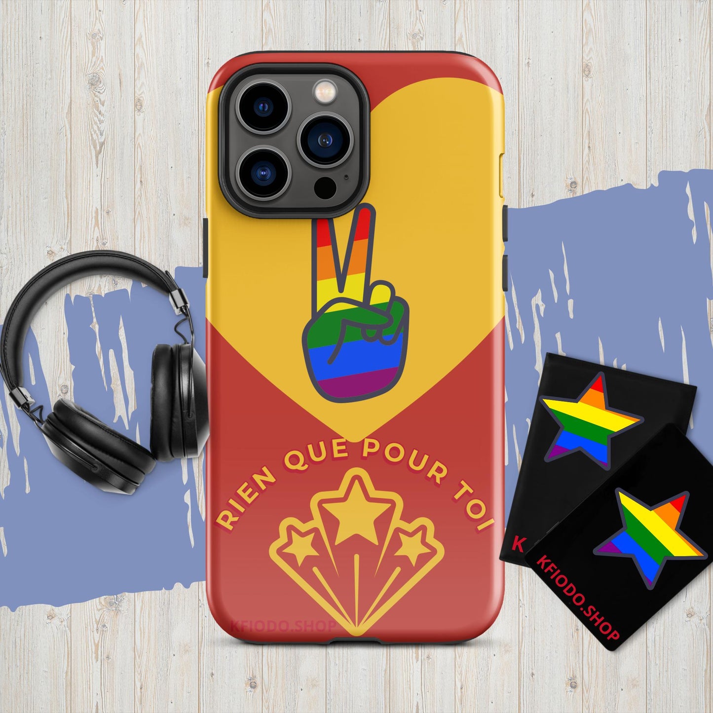 Coque iPhone® rigide LGBT 2