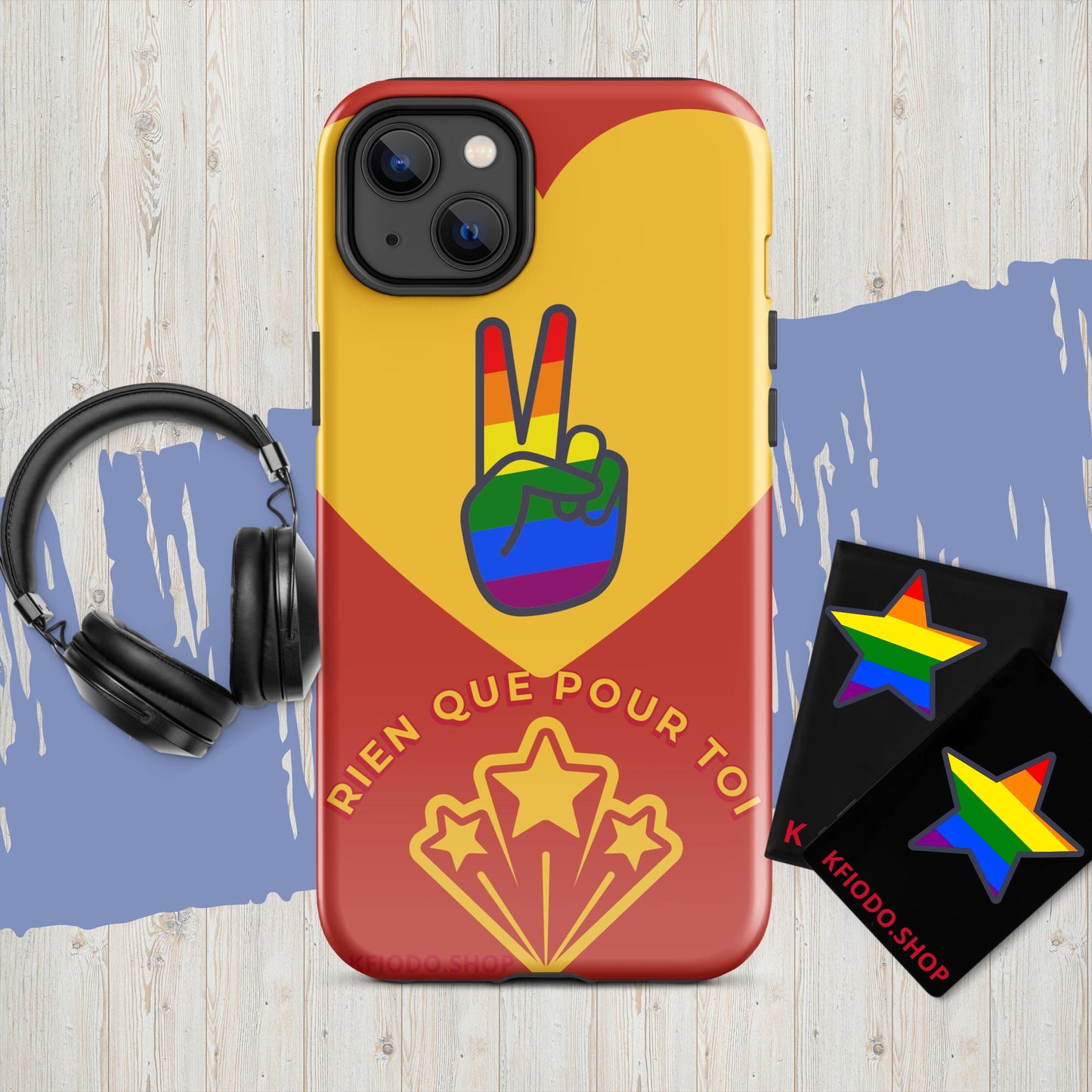 Coque iPhone® rigide LGBT 2