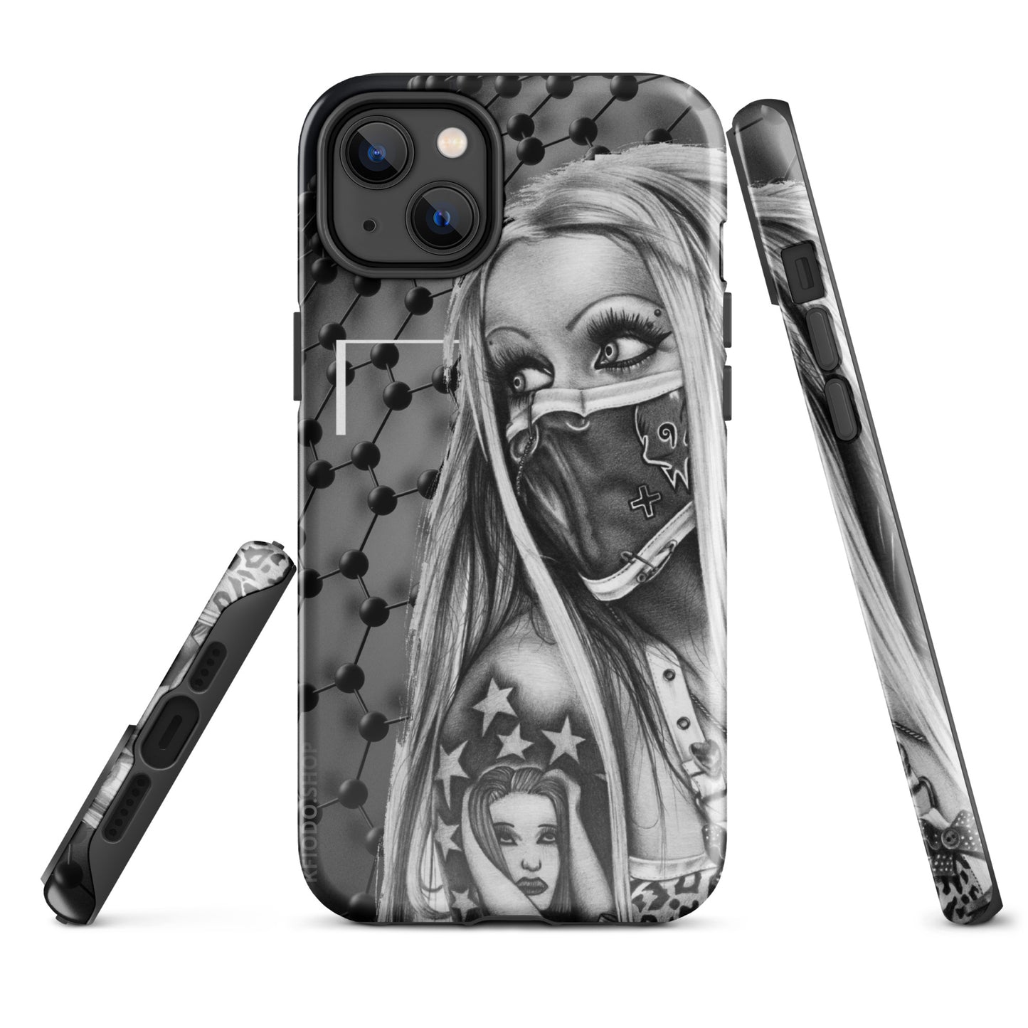 Coque d'iPhone® rigide #Rebelle 3