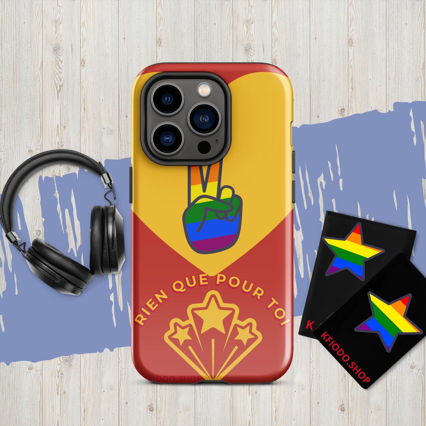 Coque iPhone® rigide LGBT 2