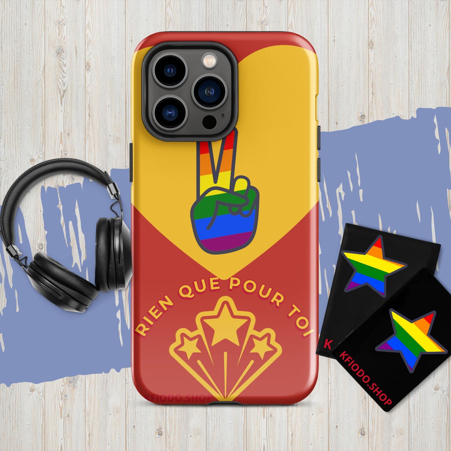 Coque iPhone® rigide LGBT 2