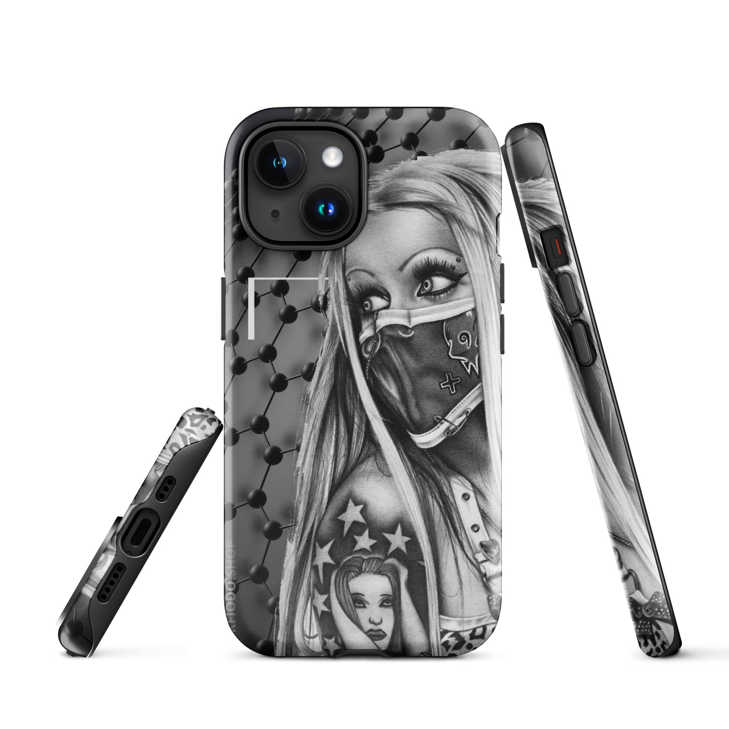 Coque d'iPhone® rigide #Rebelle 3