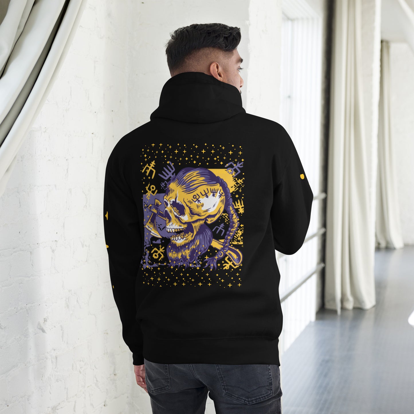 Sweat à Capuche Unisexe SKULL