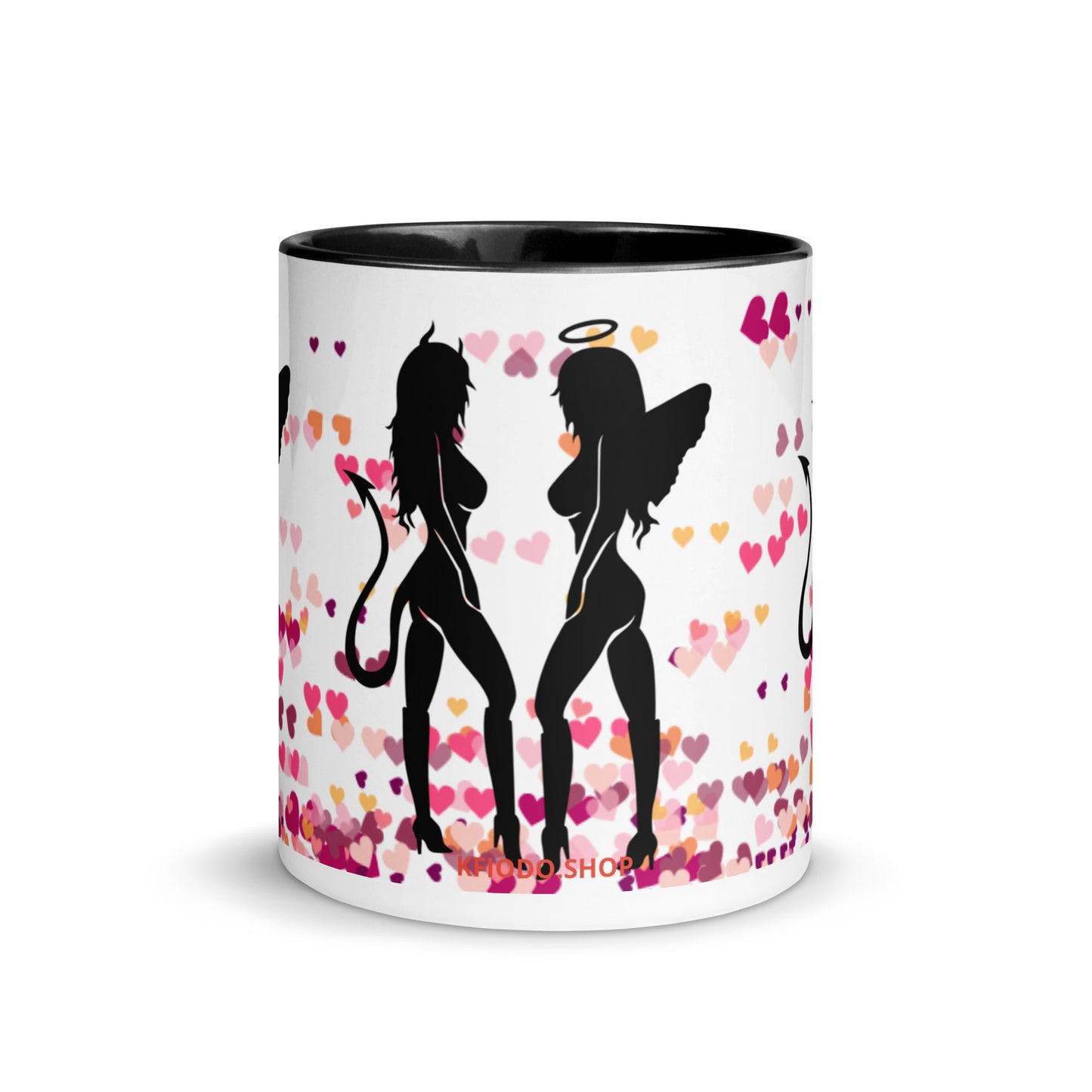 Mug à Intérieur Coloré *Amour *Love *Coeur #9