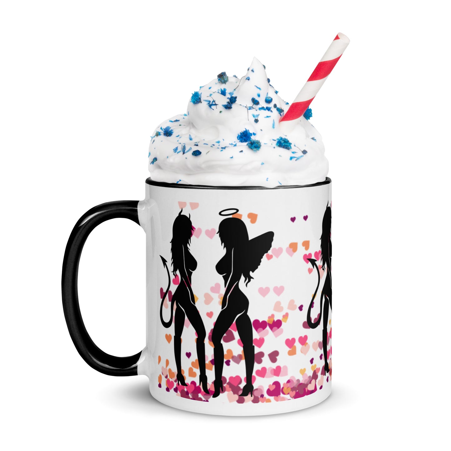 Mug à Intérieur Coloré *Amour *Love *Coeur #9