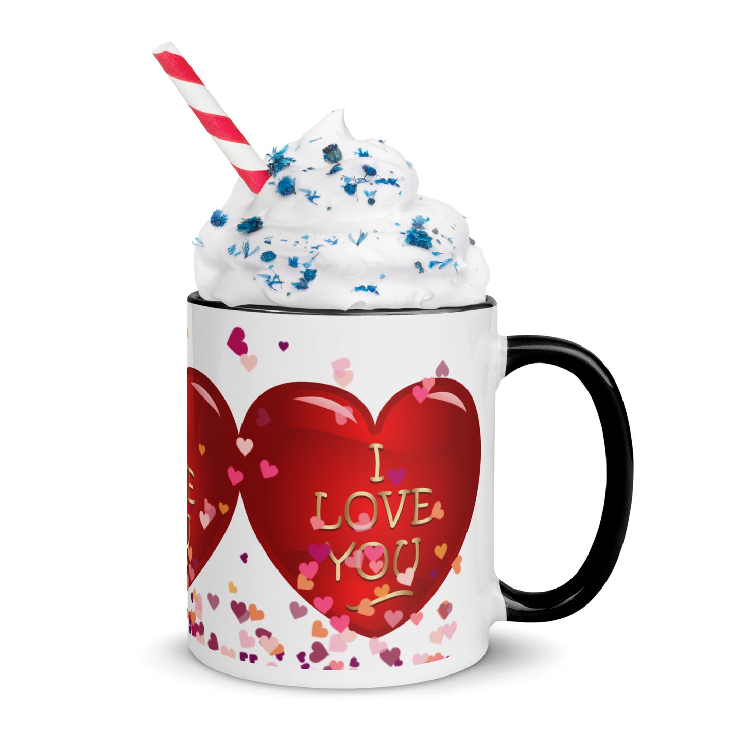 Mug à Intérieur Coloré *Amour *Love *Coeur #5