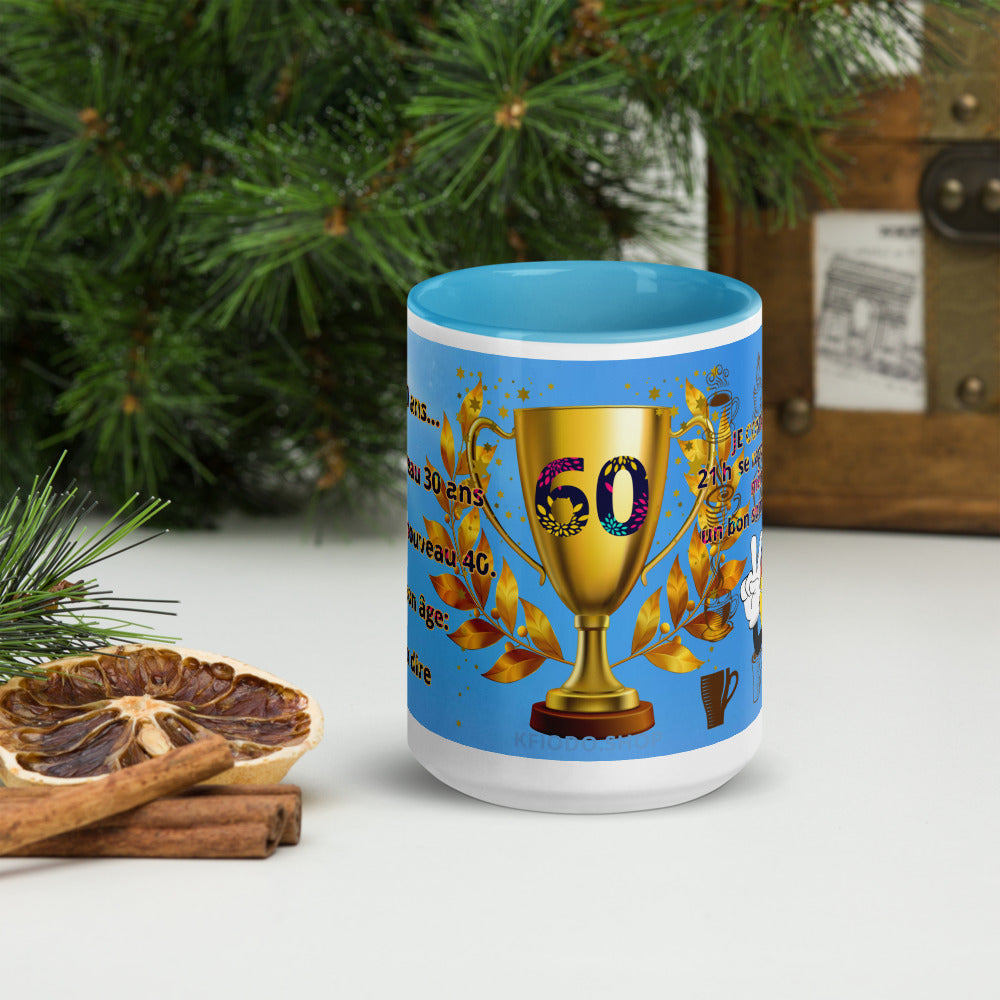 Mug à Intérieur Coloré-9 #60 KFIODO