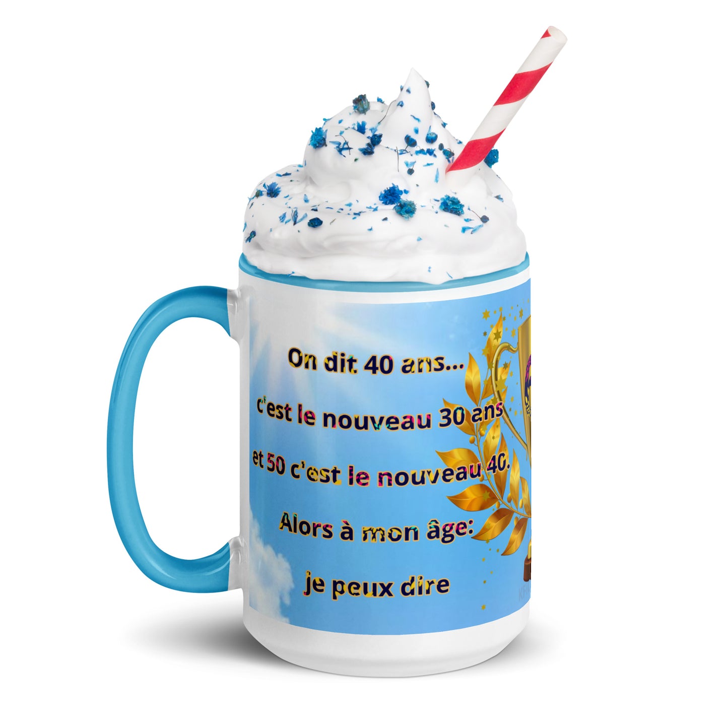 Mug à Intérieur Coloré-1 #60 KFIODO