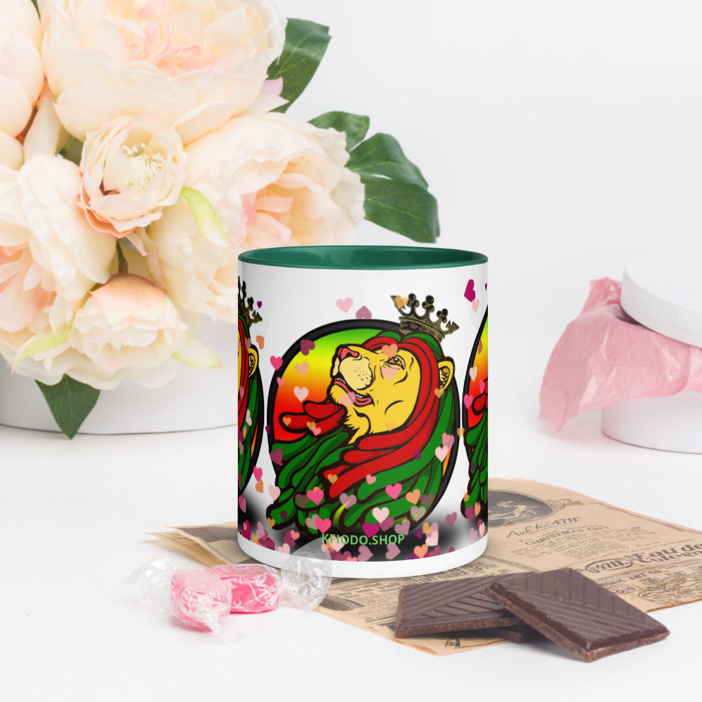 Mug à Intérieur Coloré *Amour *Love *Coeur #7