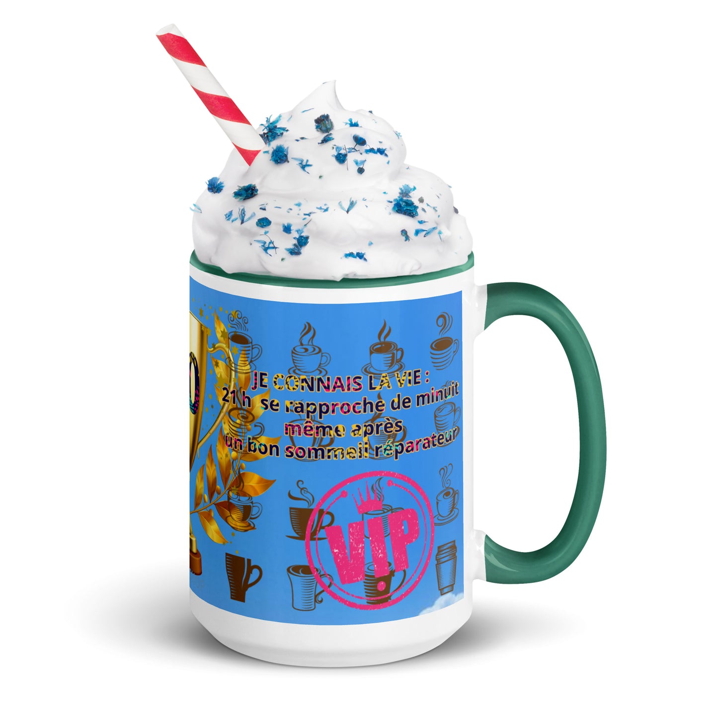 Mug à Intérieur Coloré-7 #60 KFIODO