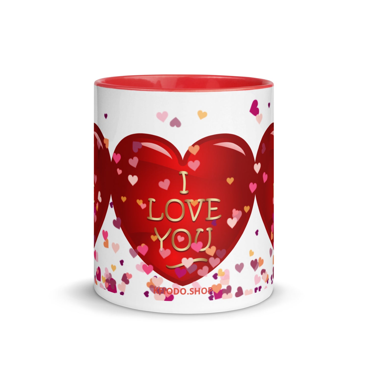 Mug à Intérieur Coloré *Amour *Love *Coeur #5