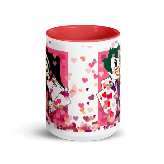 Mug à Intérieur Coloré *Amour *Love *Coeur #1