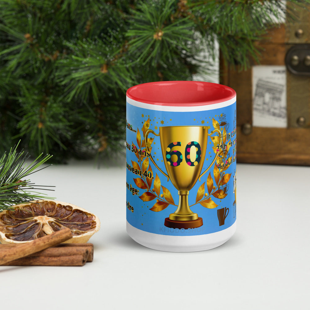 Mug à Intérieur Coloré-10 #60 KFIODO