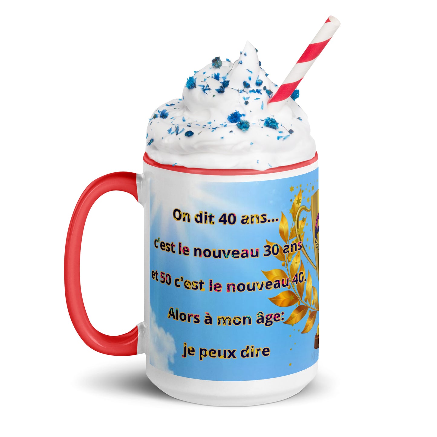 Mug à Intérieur Coloré-1 #60 KFIODO